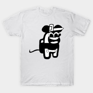 Mickey Mouse Steamboat Willie Among Us T-Shirt